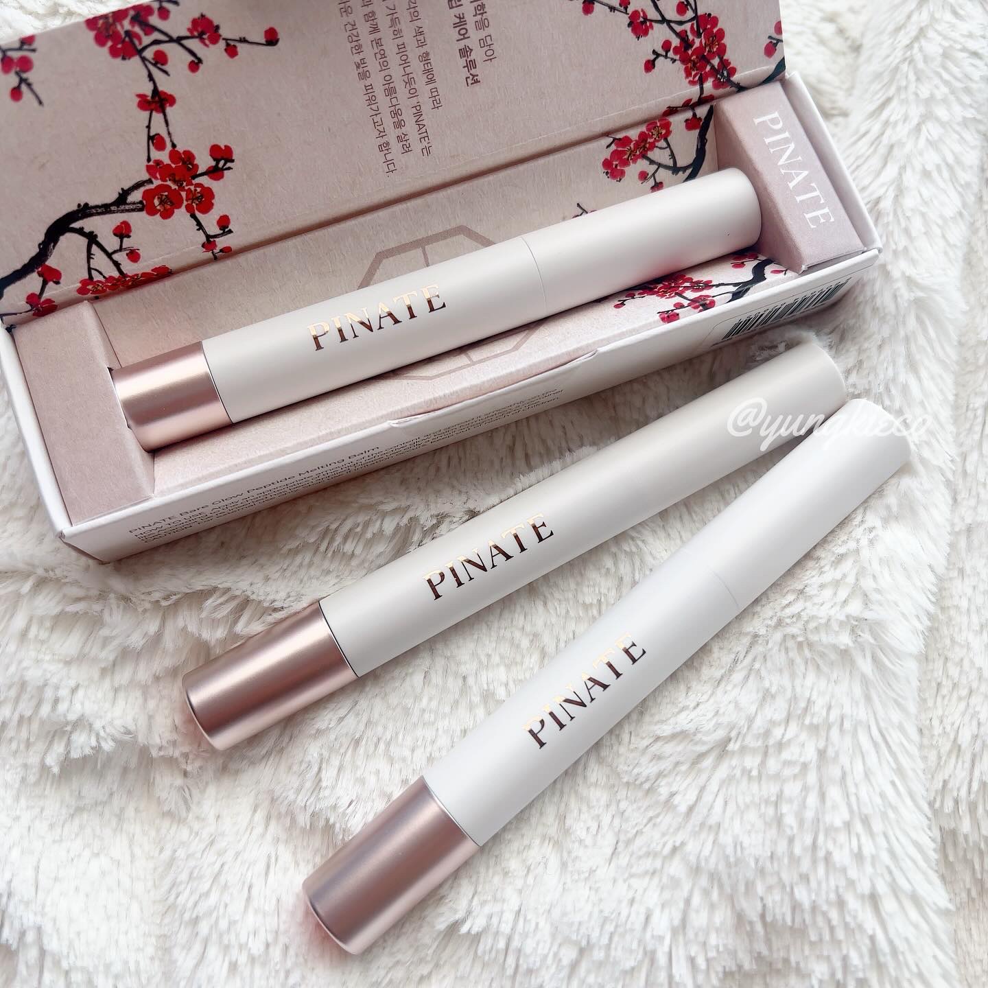 ベアグローペプチドメルティングバーム/PINATE/口紅を使ったクチコミ（1枚目）