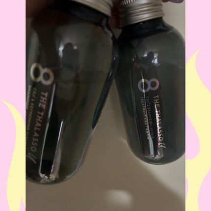 エイトザタラソ ユー CBD&リフレッシング クレンズ 美容液シャンプー/CBD&バランシング ダメージリペア 美容液ヘアトリートメント/エイトザタラソ/市販シャンプーを使ったクチコミ(1枚目)