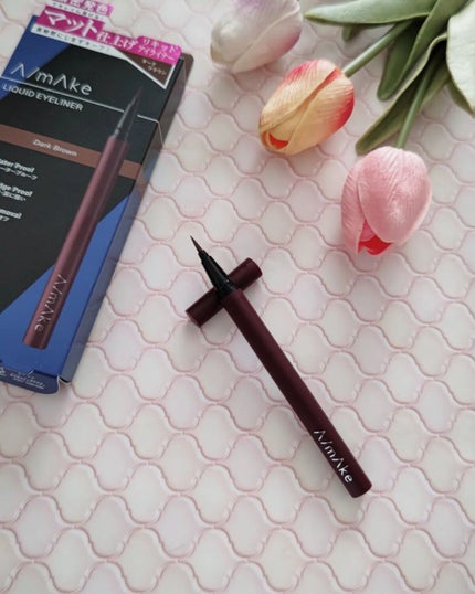 エーメイク マットリキッドアイライナー /A/mAke/リキッドアイライナーを使ったクチコミ(2枚目)