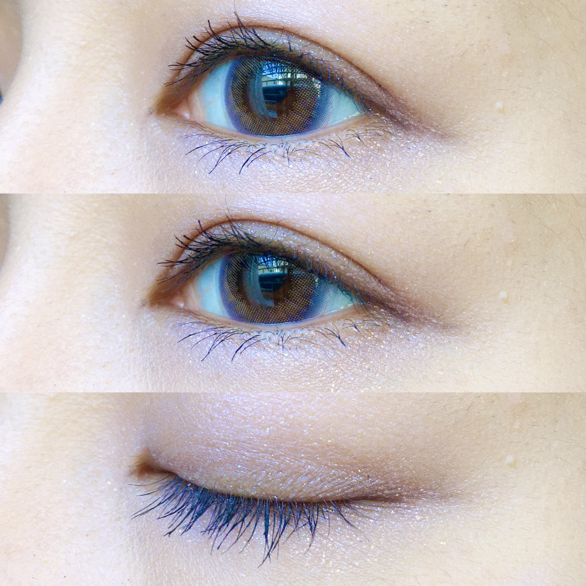 ビーチバカンスグリッターパレット EX-2スターリーナイトオーシャン：深夜の月あかりが水面に映し出される海/KATE/アイシャドウパレットを使ったクチコミ（3枚目）