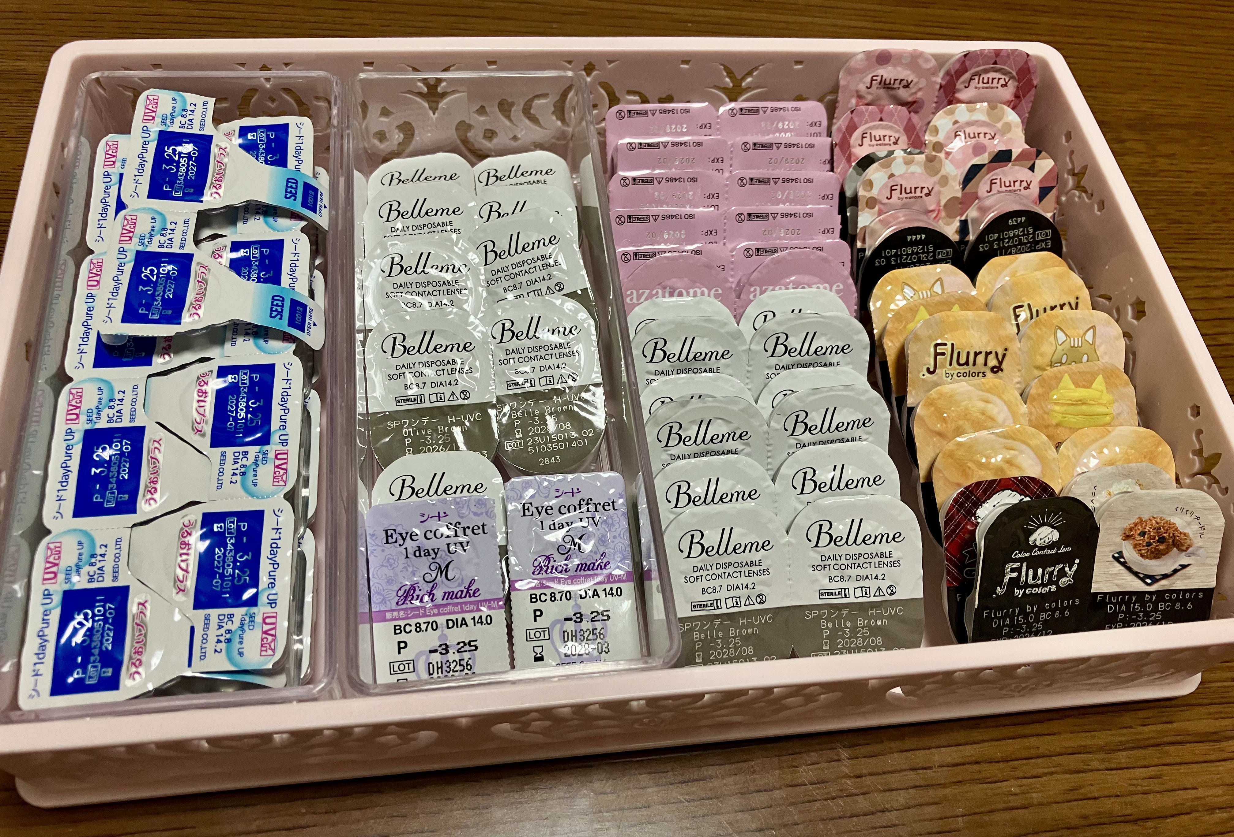 アイコフレ ワンデー UV M リッチメイク 10枚入/シード/ワンデー（１DAY）カラコンを使ったクチコミ（1枚目）