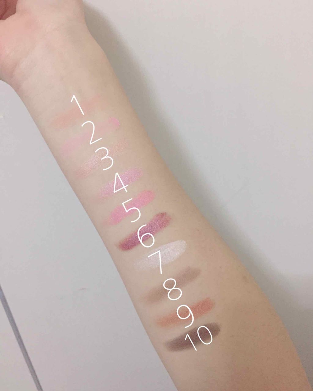 10カラーアイシャドウ/エンジェルハート/アイシャドウパレットを使ったクチコミ(3枚目)