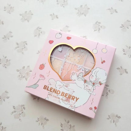 オーラクリエイション/BLEND BERRY/アイシャドウパレットを使ったクチコミ(9枚目)