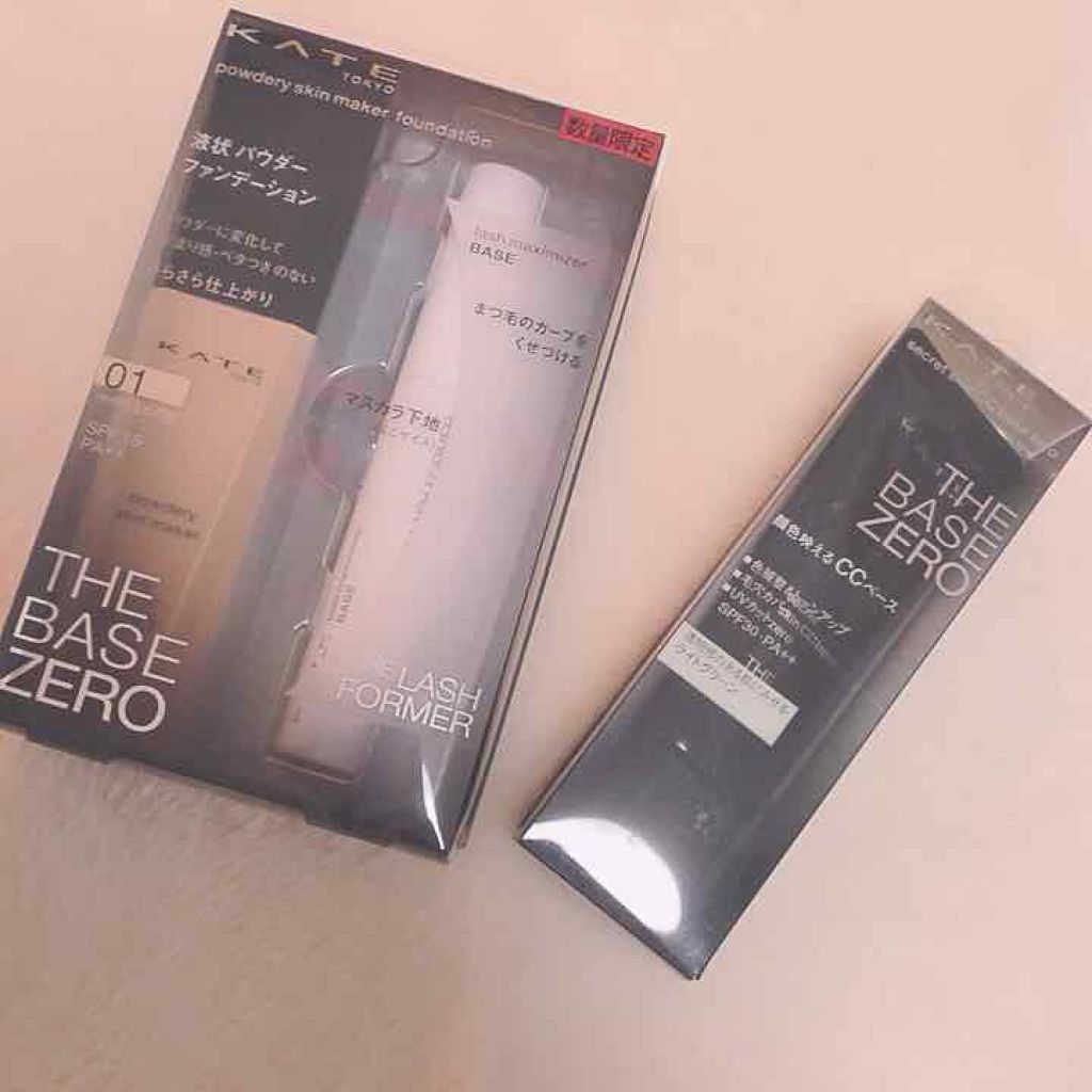 パウダリースキンメイカー/KATE/リキッドファンデーションを使ったクチコミ（2枚目）