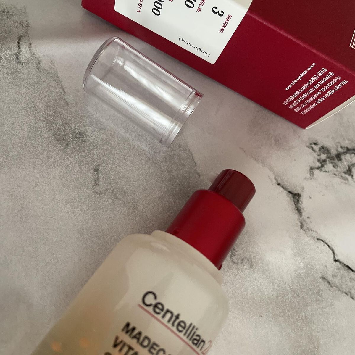 マデカバイタルカプセルセラム/センテリアン24/美容液を使ったクチコミ（3枚目）