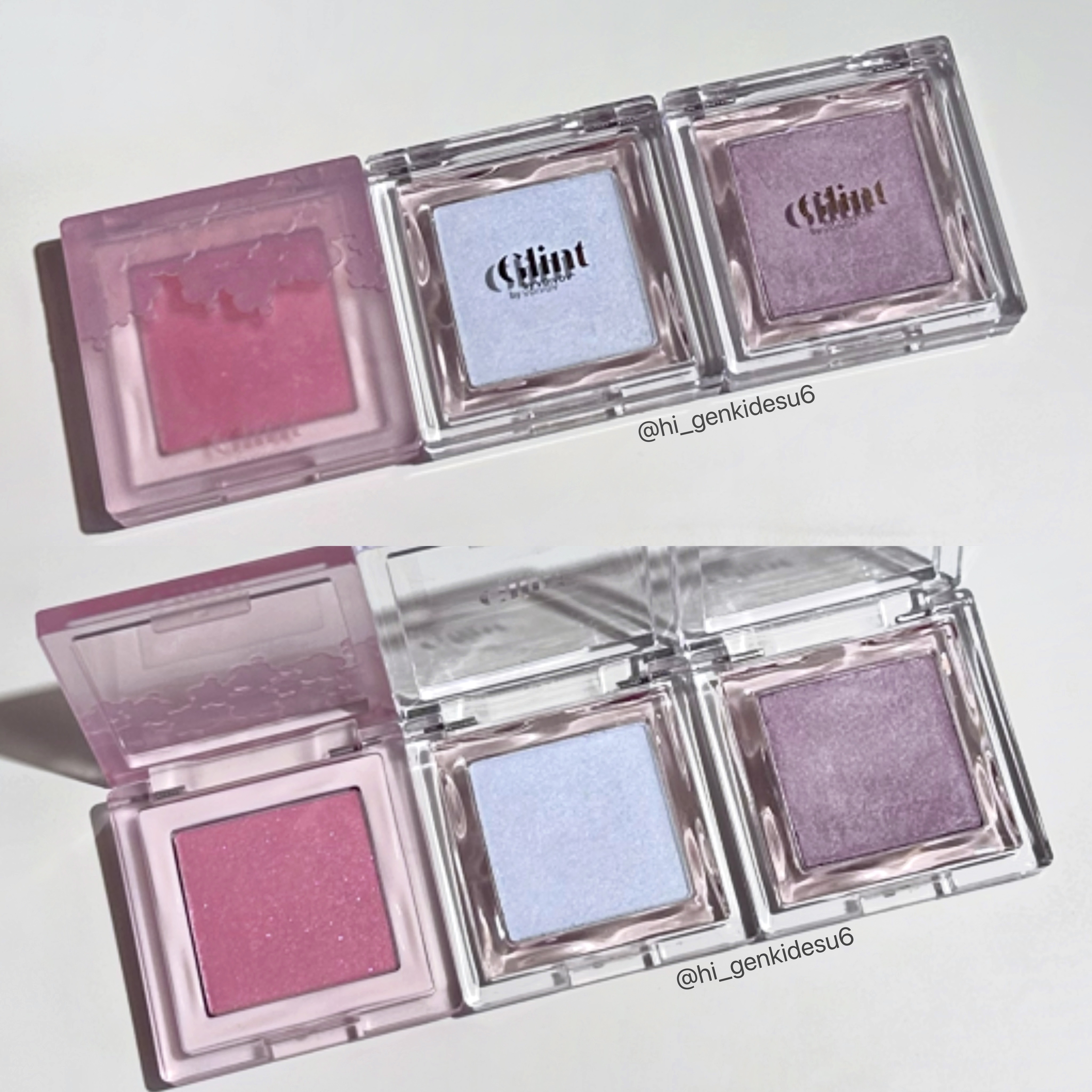 ベイクドブラッシュ #07 Pale Lilac/Glint/パウダーチークを使ったクチコミ（2枚目）