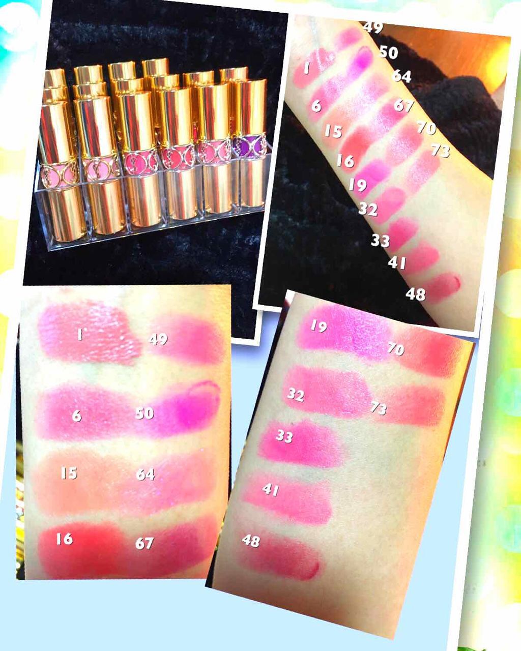 ルージュ ヴォリュプテ シャイン/YVES SAINT LAURENT BEAUTE/口紅を使ったクチコミ（2枚目）