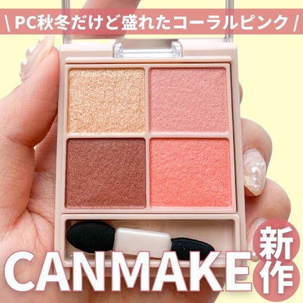 シルキースフレアイズ(マットタイプ)/キャンメイク/アイシャドウパレットを使ったクチコミ(1枚目)