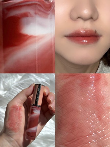 ローズ・パーフェクト・リキッド/GIVENCHY/口紅を使ったクチコミ(2枚目)