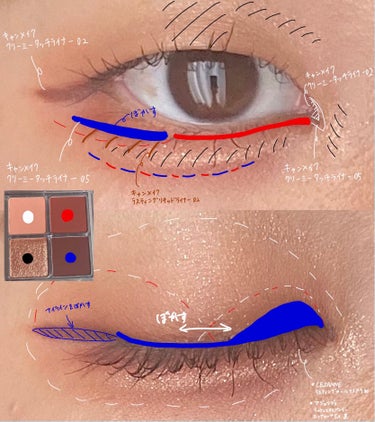 ドレッシーシャドウR/CipiCipi/アイシャドウパレットを使ったクチコミ（2枚目）