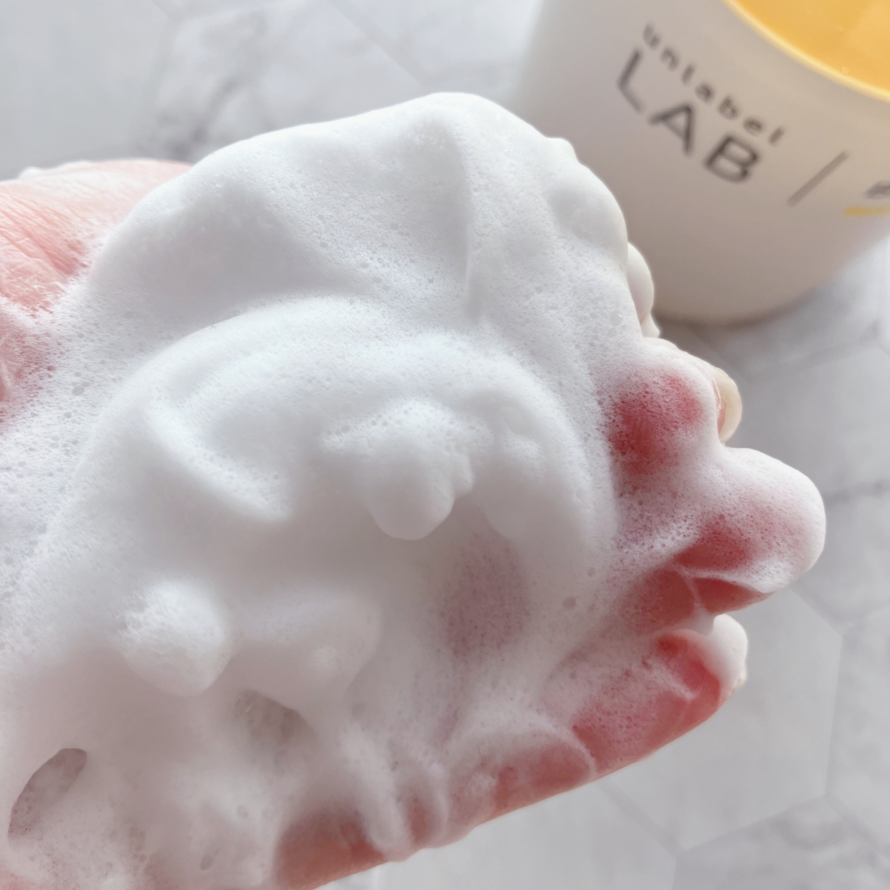 アンレーベル　ラボ　V　クリーミーモイスト　ボディウォッシュ/unlabel/ボディソープを使ったクチコミ（3枚目）