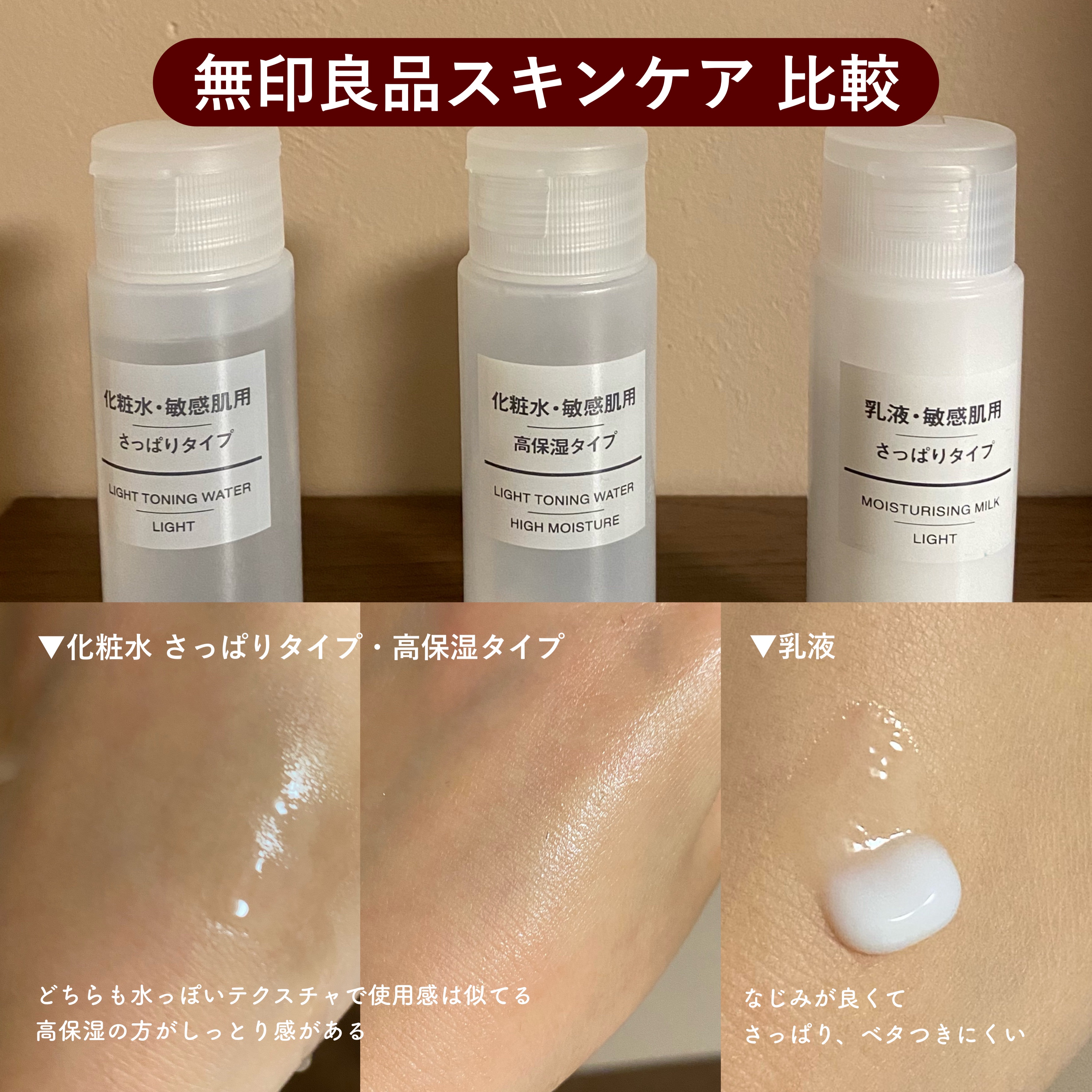 乳液・敏感肌用・さっぱりタイプ/無印良品/乳液を使ったクチコミ（2枚目）