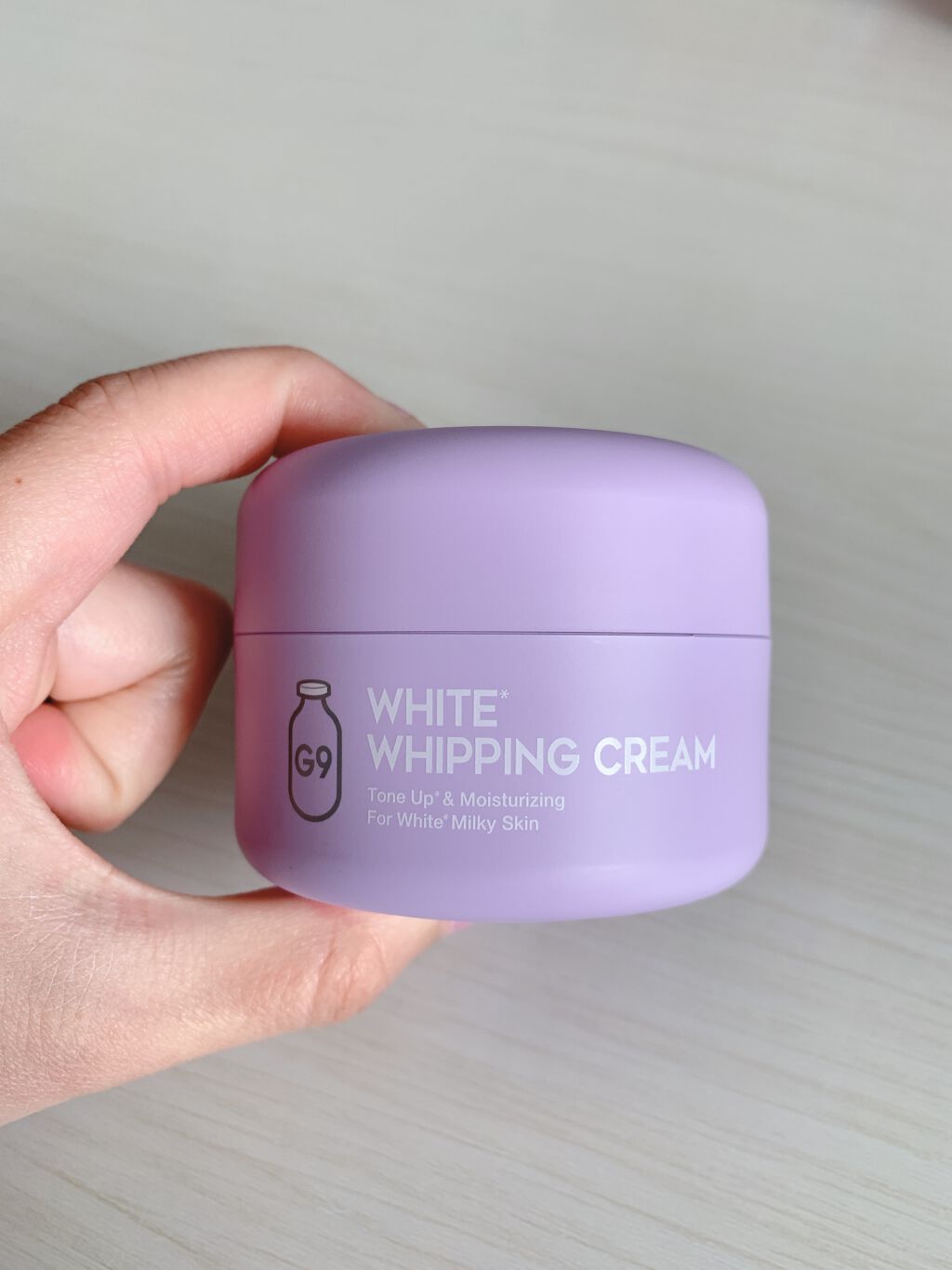 WHITE WHIPPING CREAM(ウユクリーム)/G9SKIN/化粧下地を使ったクチコミ(2枚目)