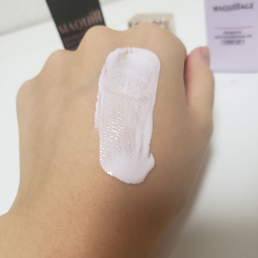 ドラマティックスキンセンサーベース EX/マキアージュ/化粧下地を使ったクチコミ（3枚目）