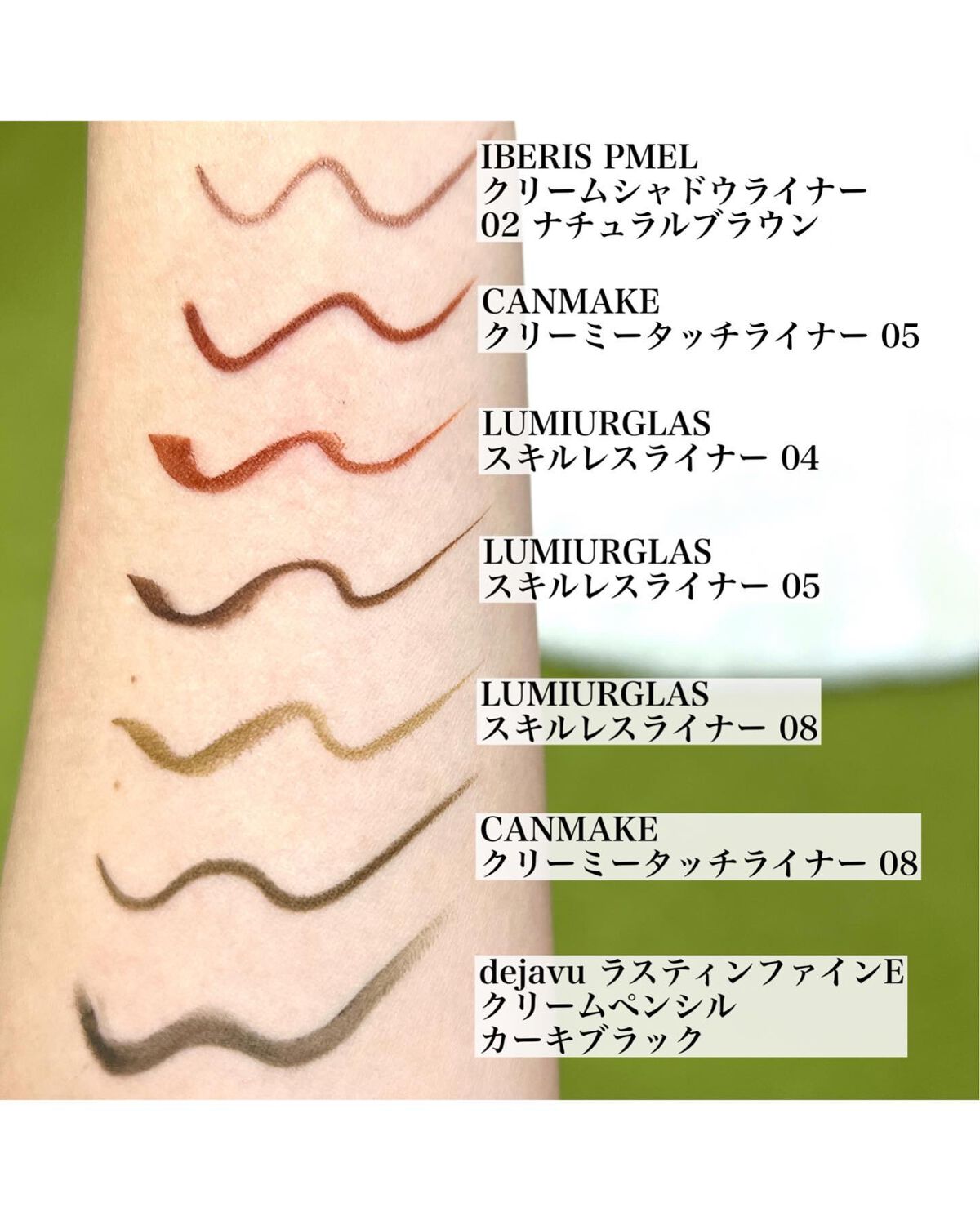 「密着アイライナー」クリームペンシル/デジャヴュ/ペンシルアイライナーを使ったクチコミ(2枚目)