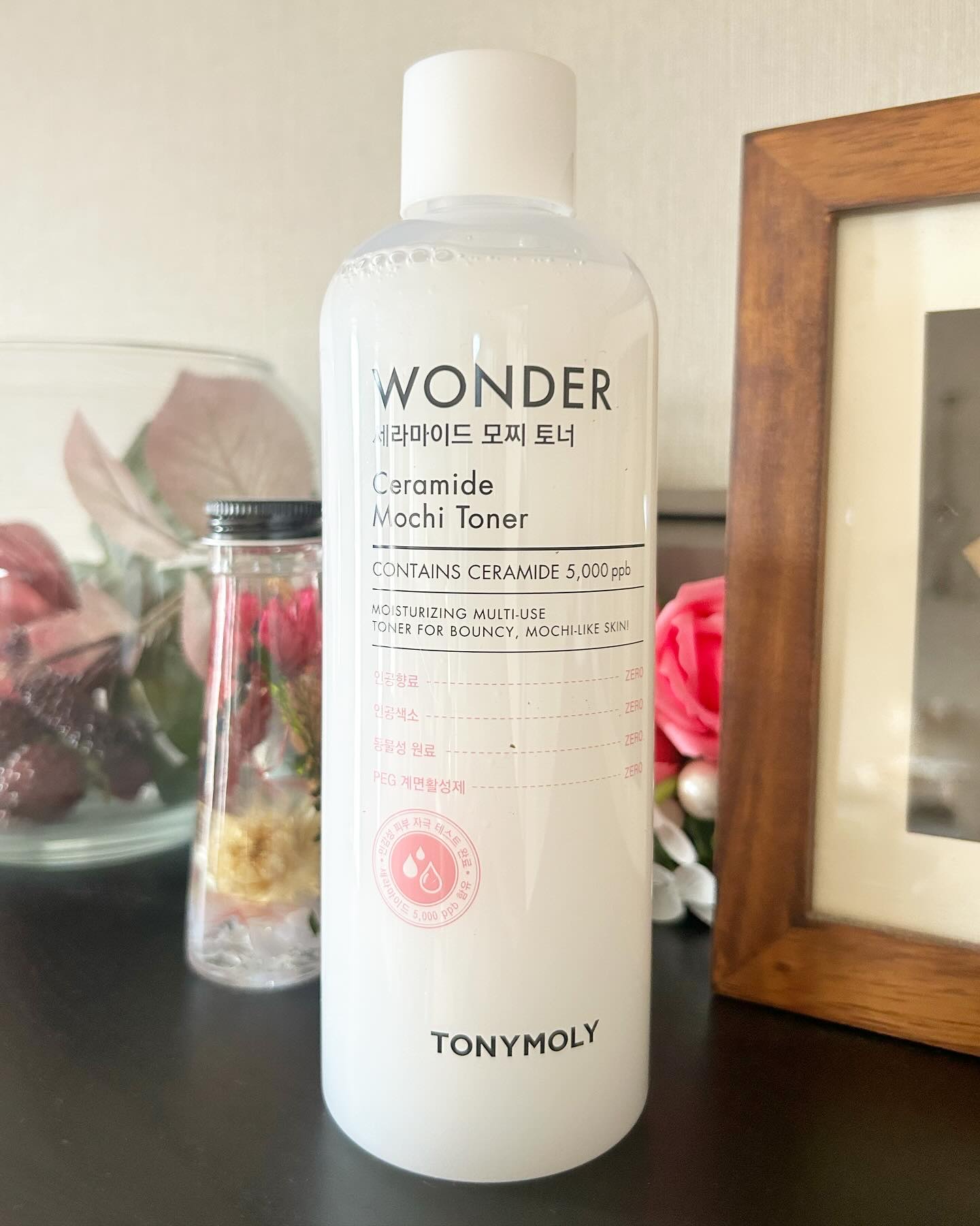 Wonder Ceramide Mochi Toner（トニーモリーワンダーCモチトナー）/TONYMOLY/化粧水を使ったクチコミ（1枚目）
