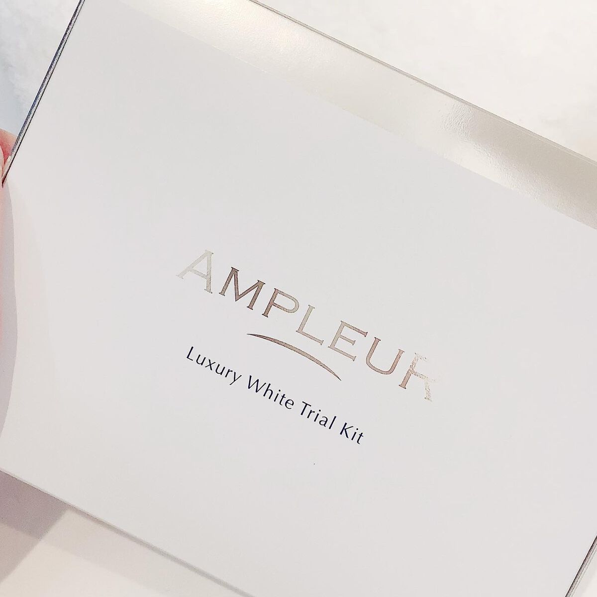 ラグジュアリーホワイト トライアルキット/アンプルール/トライアルキットを使ったクチコミ(7枚目)