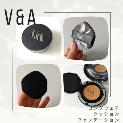 ロングウェアクッションファンデーション/V&Aビューティー/クッションファンデーションを使ったクチコミ(3枚目)