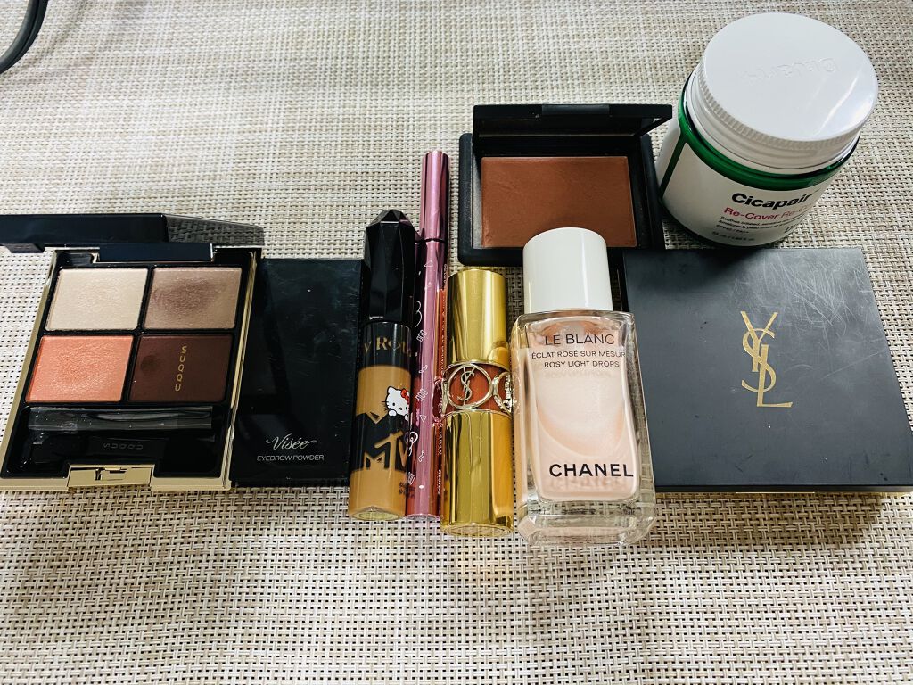 ルージュ ヴォリュプテ シャイン/YVES SAINT LAURENT BEAUTE/口紅を使ったクチコミ（1枚目）