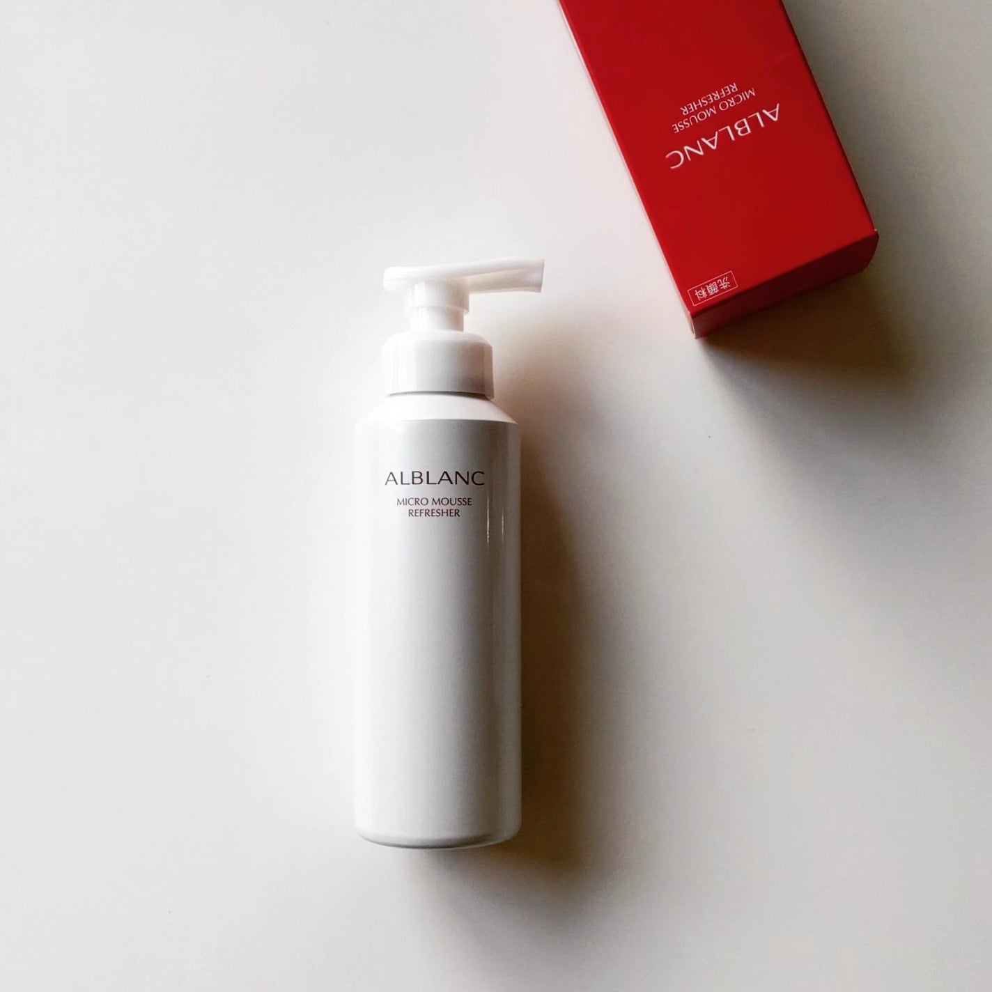 マイクロムース リフレッシャー/ALBLANC/泡洗顔を使ったクチコミ(6枚目)