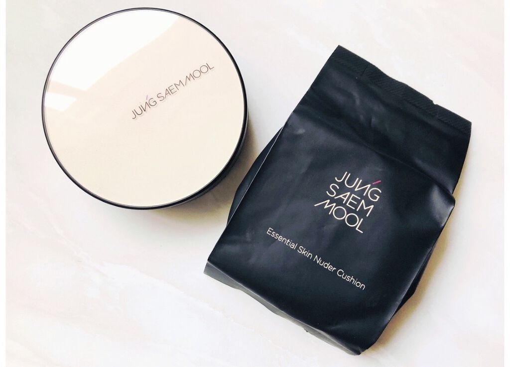 エッセンシャル スキン ヌーダー クッション/JUNG SAEM MOOL/クッションファンデーションを使ったクチコミ（2枚目）