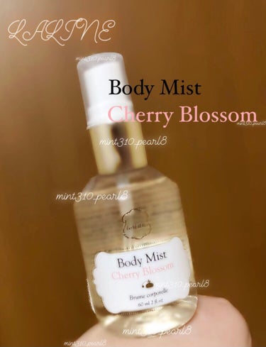 body mist チェリーブロッサム/Laline/香水(その他)を使ったクチコミ（1枚目）