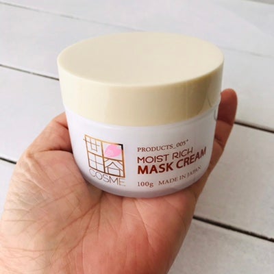 モイストリッチマスククリーム /世田谷コスメ/化粧下地を使ったクチコミ(1枚目)