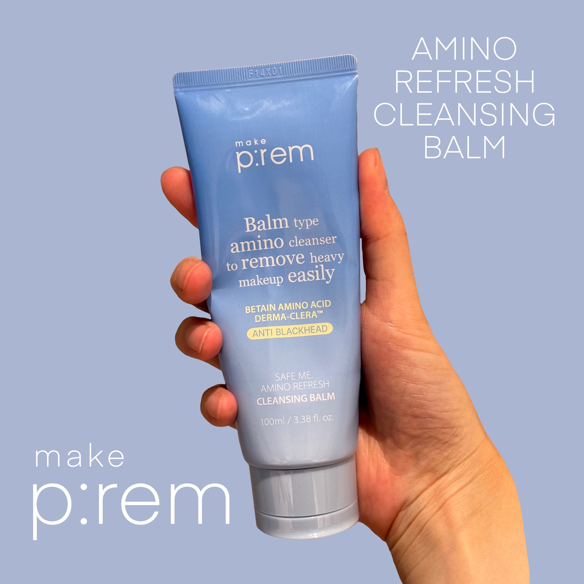 アミノリフレッシュクレンジングバーム/make prem/クレンジングバームを使ったクチコミ（1枚目）