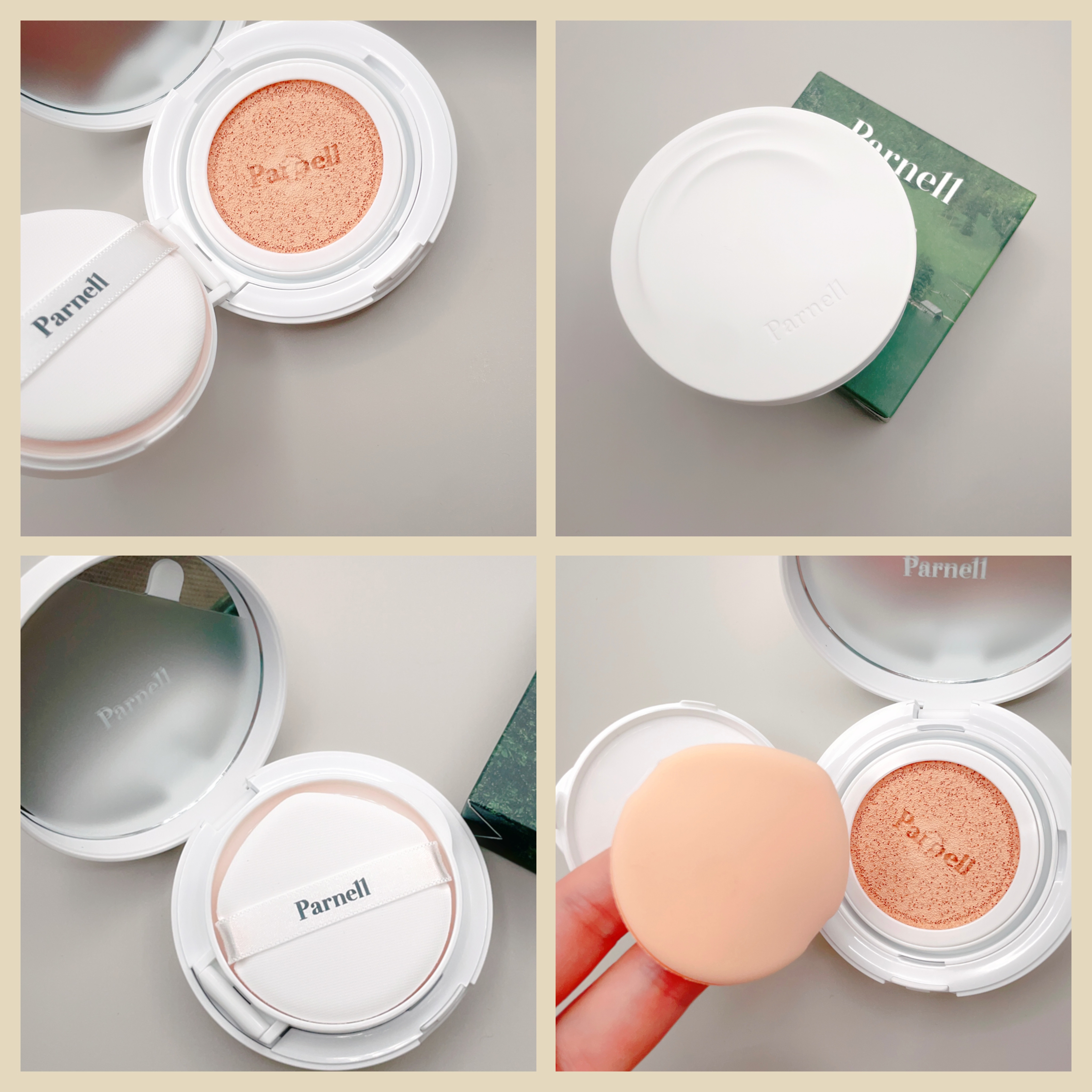 グラシアル　バイオーム　ウォーター　ノーセバム　クッション/parnell/クッションファンデーションを使ったクチコミ（3枚目）