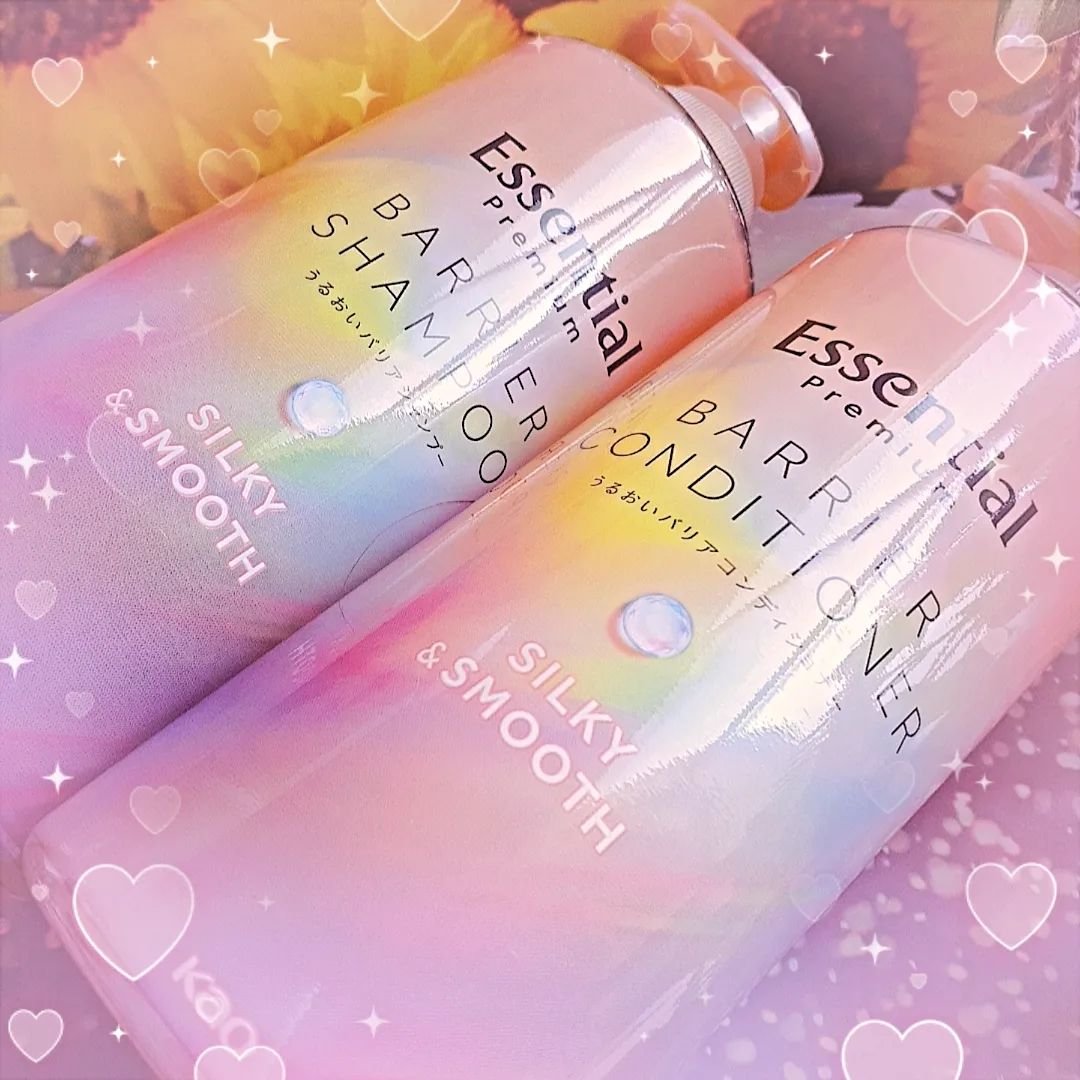 エッセンシャルプレミアム バリアシャンプー・コンディショナー シルキー＆スムース/エッセンシャル/市販シャンプーを使ったクチコミ（3枚目）
