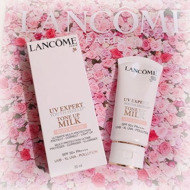 UV エクスペール トーン アップ ローズ 30ml/LANCOME/日焼け止め・UVケアを使ったクチコミ（1枚目）