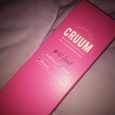 CRUUM 1day Leaf/CRUUM/ワンデー（１DAY）カラコンを使ったクチコミ（3枚目）