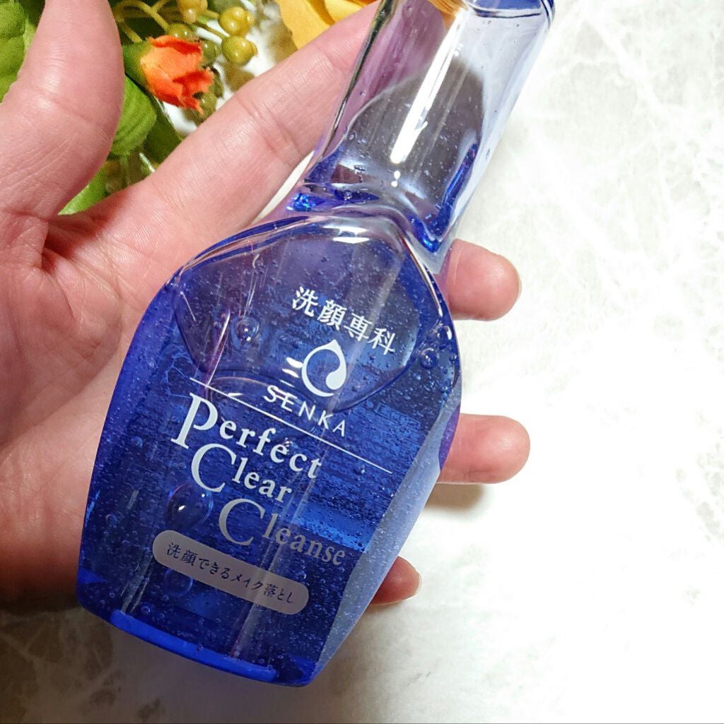 洗顔専科 パーフェクトクリアクレンズ/SENKA(専科)/クレンジングジェルを使ったクチコミ(4枚目)