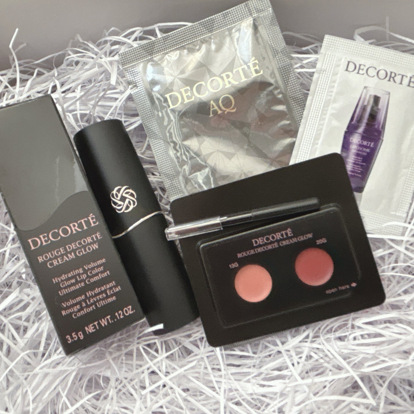 ルージュデコルテ クリームグロウ/DECORTÉ/口紅を使ったクチコミ(3枚目)