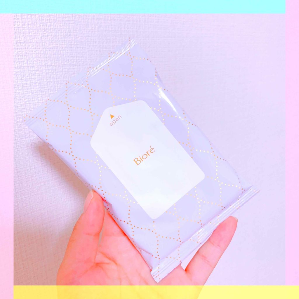 メイクの上からリフレッシュシート/ビオレ/フェイスシートを使ったクチコミ(2枚目)