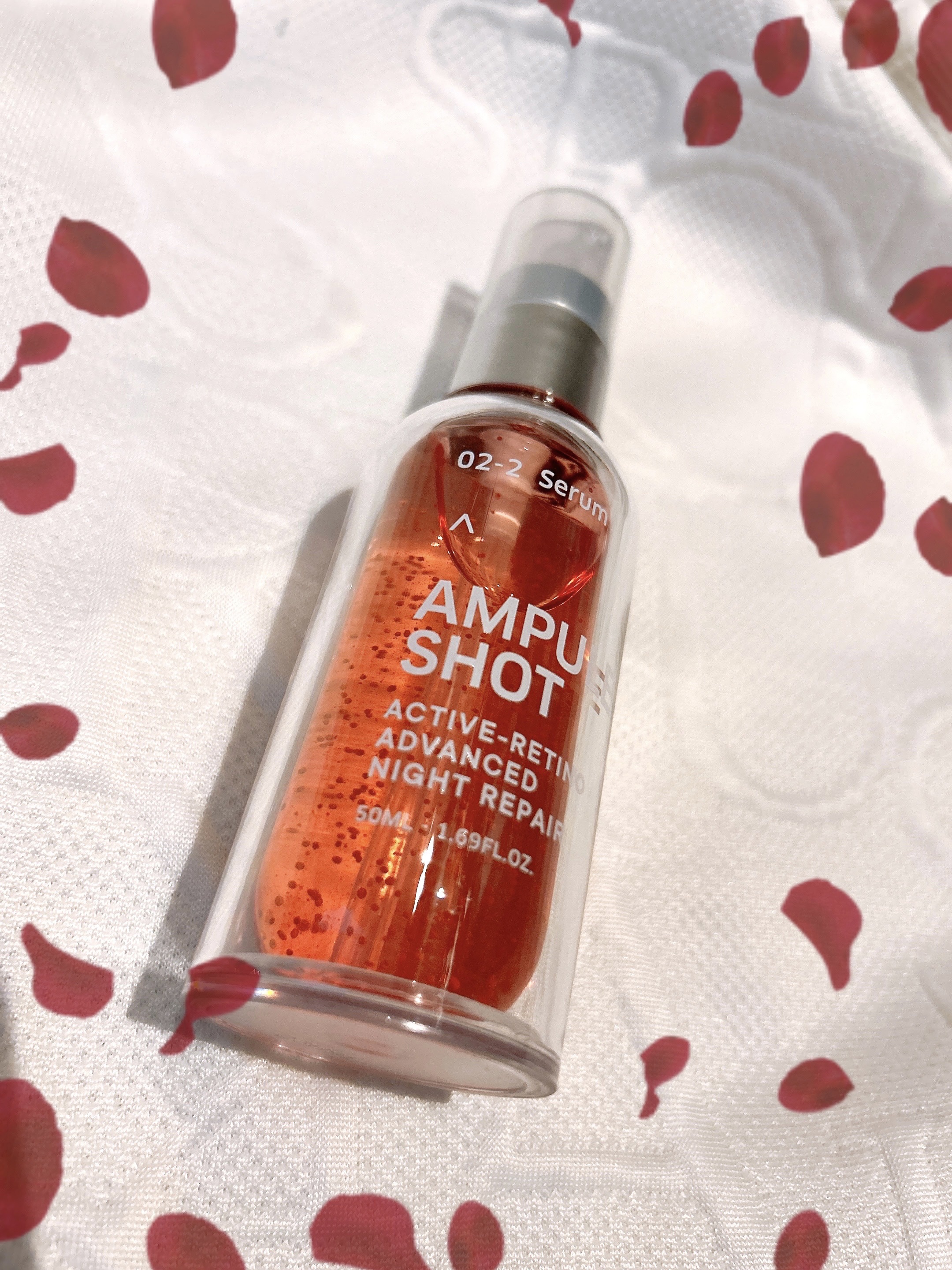 アクティブレチノ アドバンスト ナイトリペア セラム/AMPULE SHOT/美容液を使ったクチコミ（1枚目）