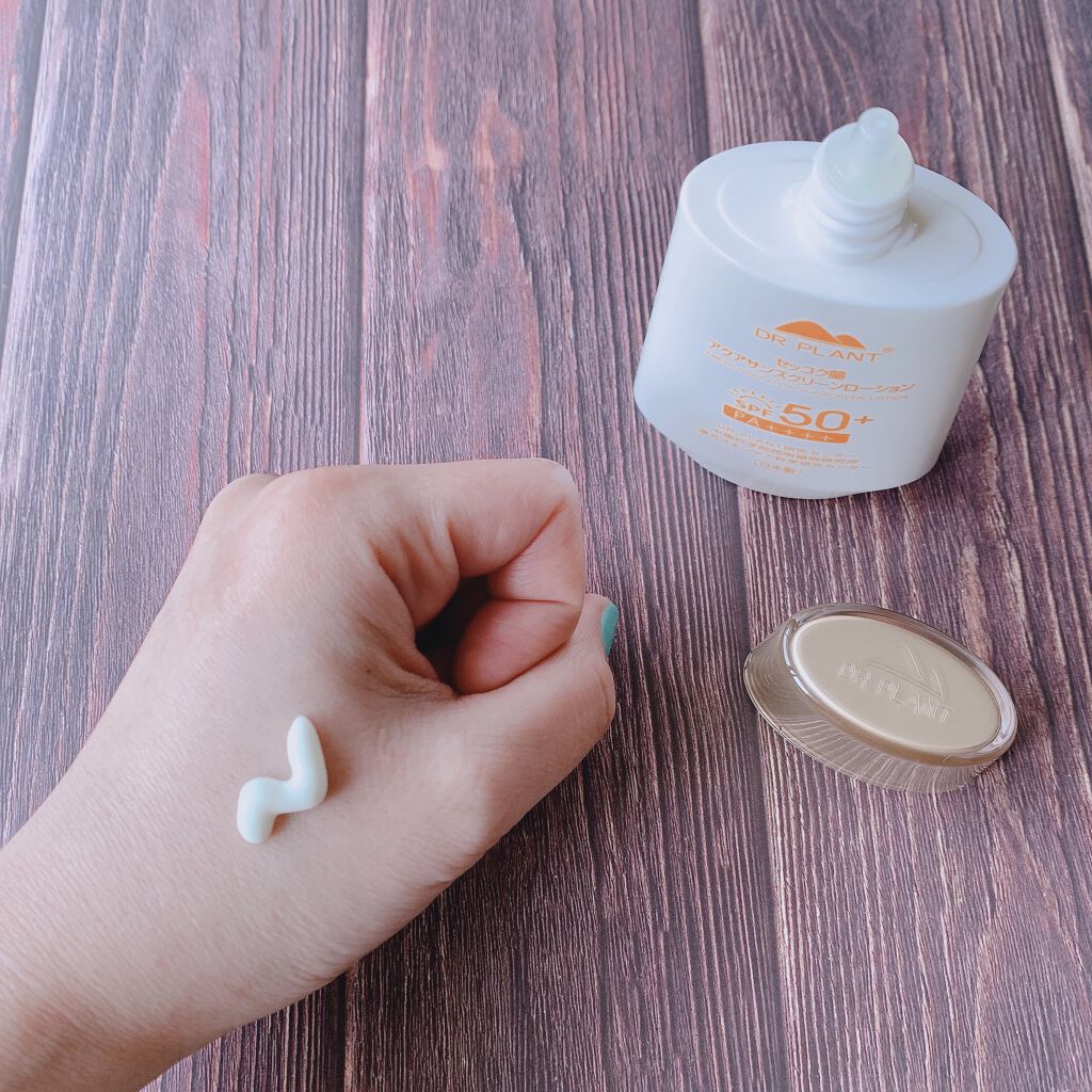 セッコク蘭アクア サンスクリーンローション/DR PLANT/日焼け止めローションを使ったクチコミ（2枚目）