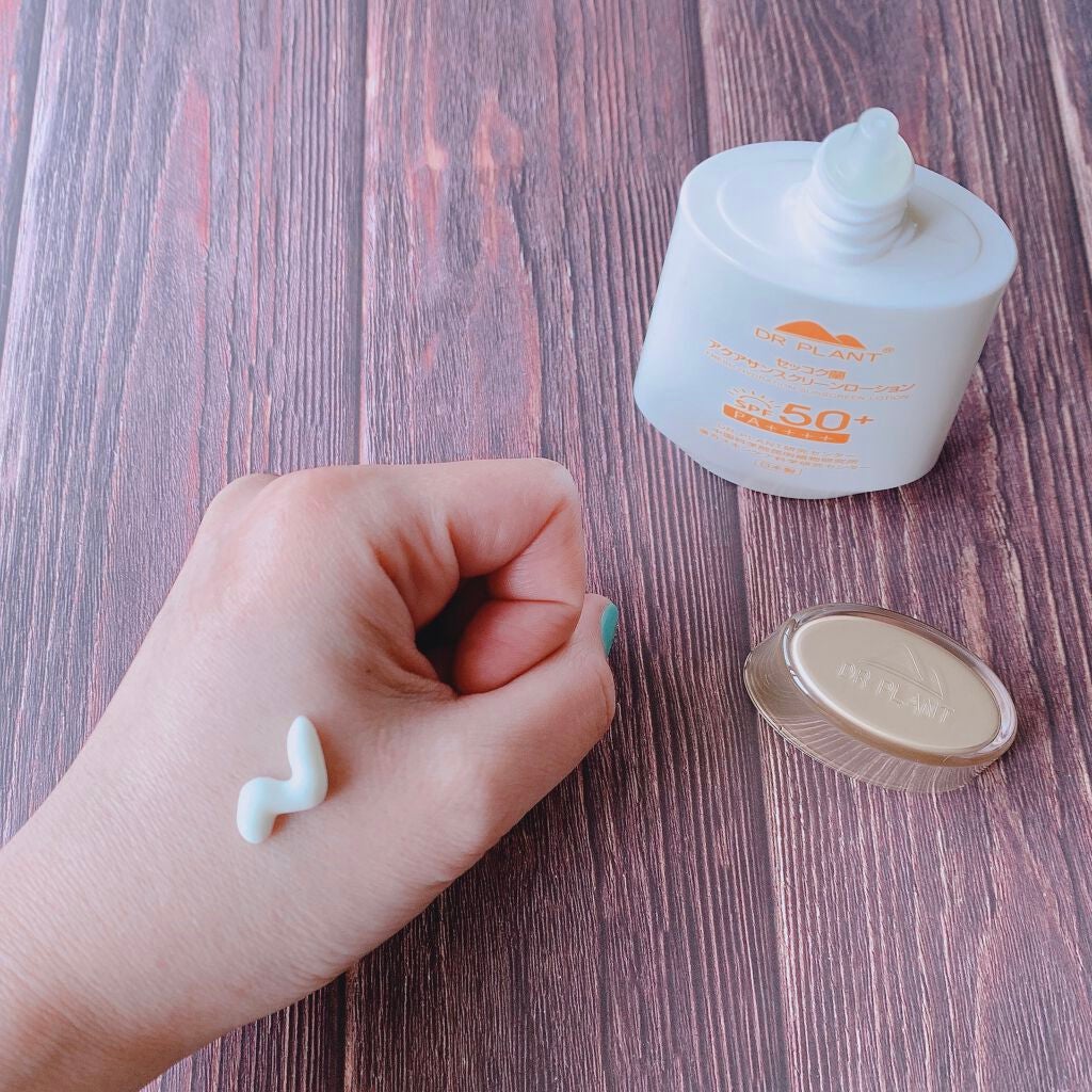 セッコク蘭アクア サンスクリーンローション/DR PLANT/日焼け止めローションを使ったクチコミ(2枚目)