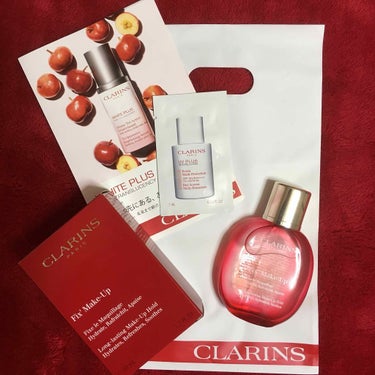 フィックス メイクアップ/CLARINS/ミスト状化粧水を使ったクチコミ（1枚目）