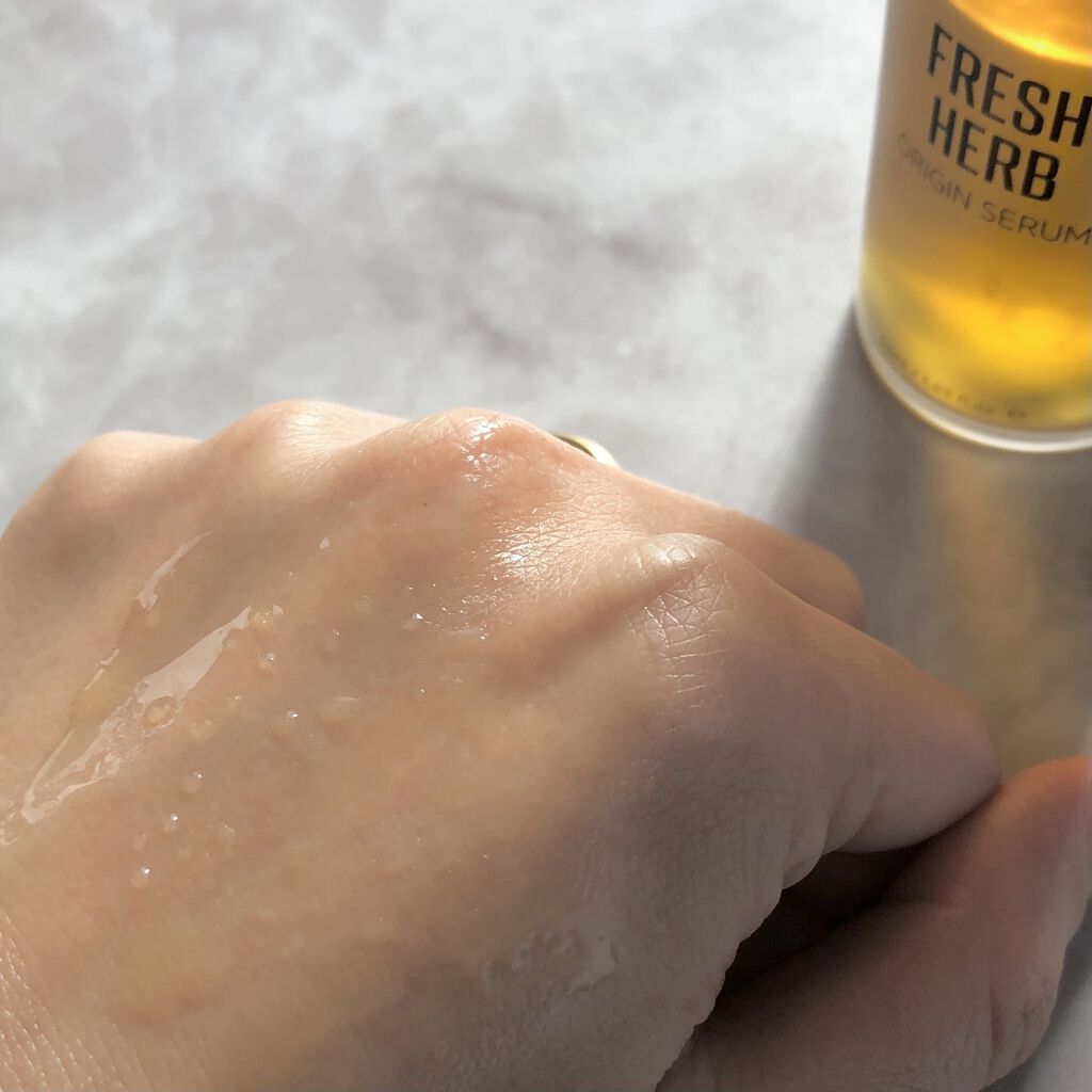 フレッシュハーブ オリジンセラム/ナチュラルパシフィック/美容液を使ったクチコミ(6枚目)
