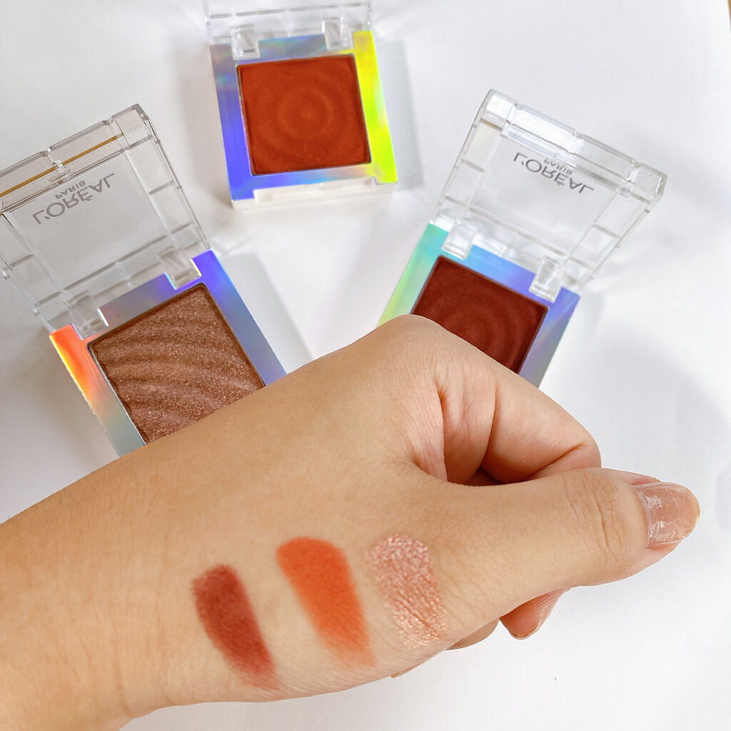 カラークイーン オイルシャドウ/ロレアル パリ/単色アイシャドウを使ったクチコミ（3枚目）