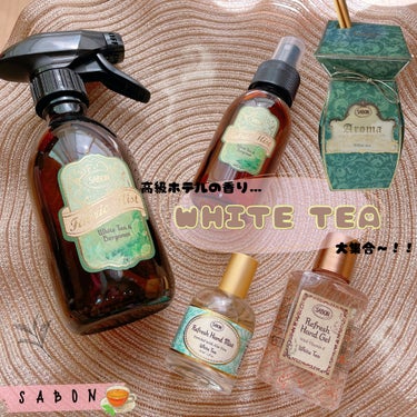 リフレッシュハンドミスト ホワイトティー/SABON/ハンドクリームを使ったクチコミ（1枚目）