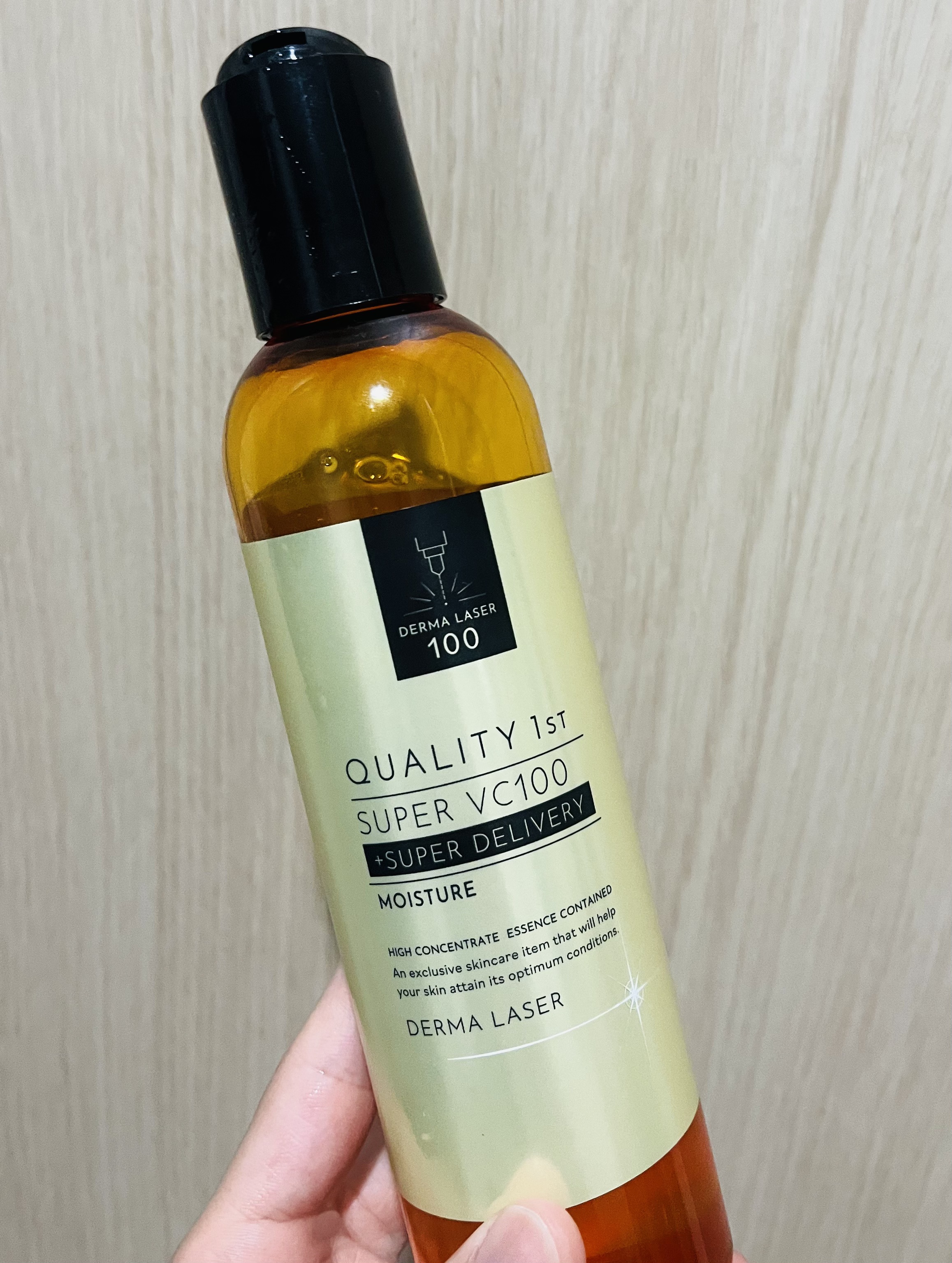ダーマレーザー スーパーVC100ローション（しっとり）/クオリティファースト/化粧水を使ったクチコミ（1枚目）