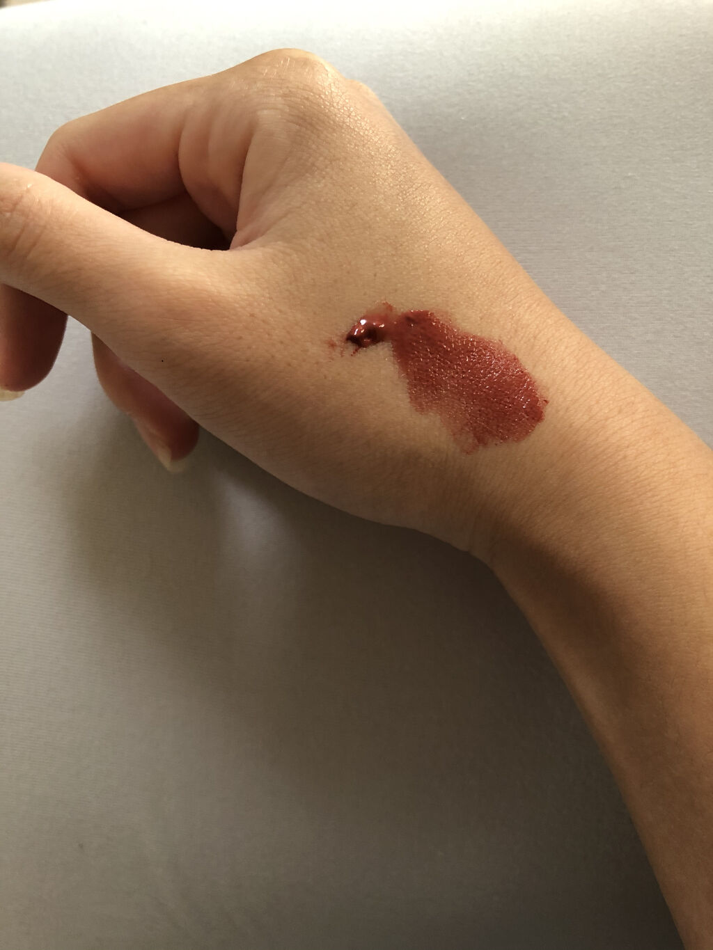 マットリップD/DAISO/口紅を使ったクチコミ（3枚目）