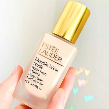 ダブル ウェア ヌード ウォーター フレッシュ メークアップ/ESTEE LAUDER/リキッドファンデーションを使ったクチコミ（1枚目）