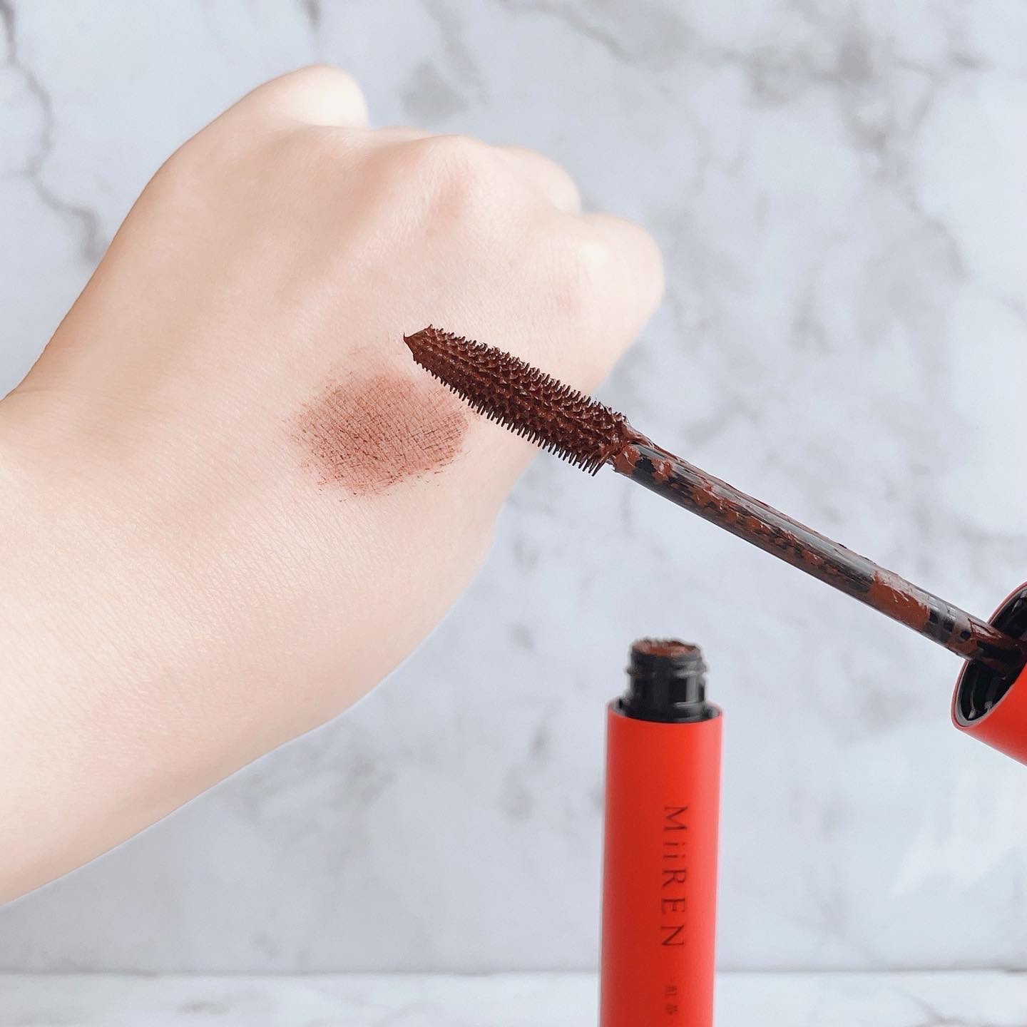 フィルムマスカラ　/MiiREN/マスカラを使ったクチコミ（3枚目）