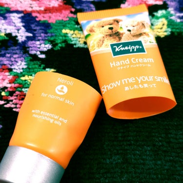 使い切り💛🧡
クナイプ
ハンドクリーム ネロリの香り　20ml
クナイプのハンドクリームお手頃価格でいろんな香りが
試せておすすめ✨
ネロリは、仕事中の気分転換にぴったり🍀
 #実はこれプチプラなんです 

の画像 その0