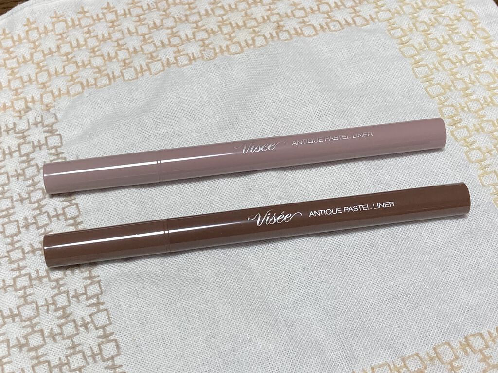 アンティークパステル ライナー/Visée/リキッドアイライナーを使ったクチコミ（3枚目）