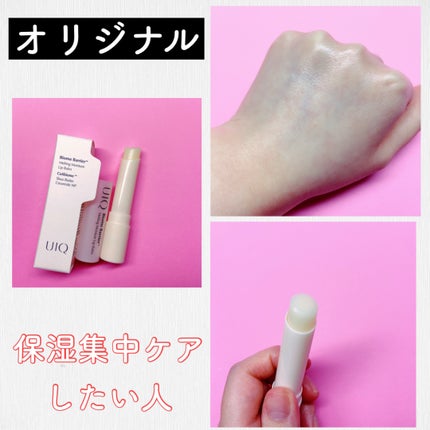 バイオームバリアメルティングモイスチャーリップバーム/UIQ/リップバームを使ったクチコミ(2枚目)