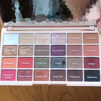 Revolution Soph Eyeshadow Palette/MAKEUP REVOLUTION/アイシャドウパレットを使ったクチコミ(2枚目)